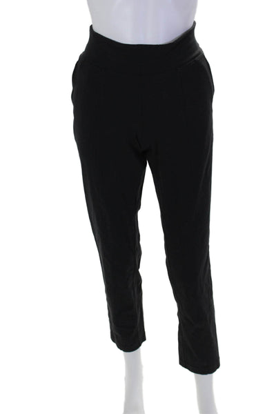 Kit And Ace Womens Stretch Two Pocket Mid-Rise Tapered Pants Black Size 6