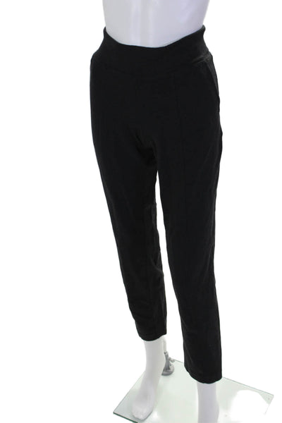 Kit And Ace Womens Stretch Two Pocket Mid-Rise Tapered Pants Black Size 6