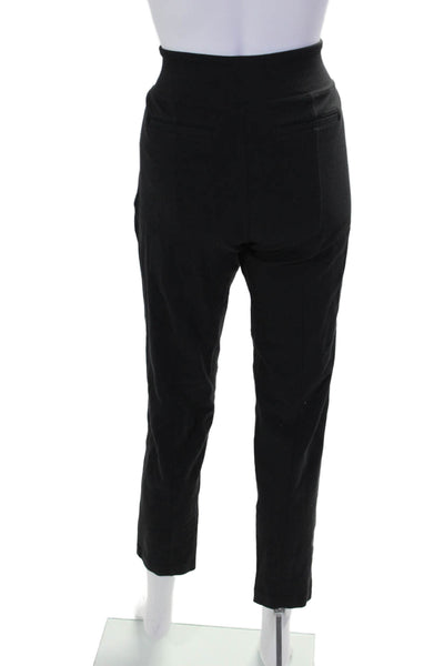 Kit And Ace Womens Stretch Two Pocket Mid-Rise Tapered Pants Black Size 6