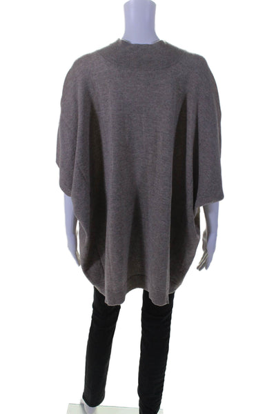 Inhabit Women's Scoop Neck Long Sleeves Boxy Pullover Sweater Black Size S