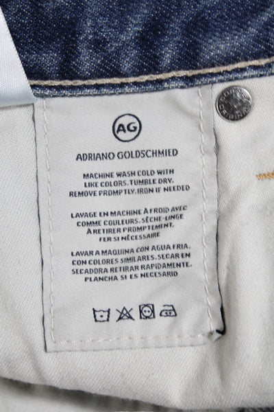 AG Adriano Goldschmied Womens Alexis Boot Cut Jeans Blue Cotton Size 27