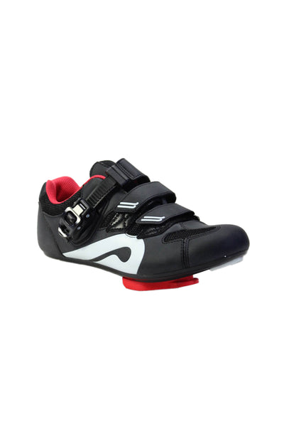 Peloton Womens Low Top Adjustable Hook Pile Tape Cycling Shoes Black Size 40