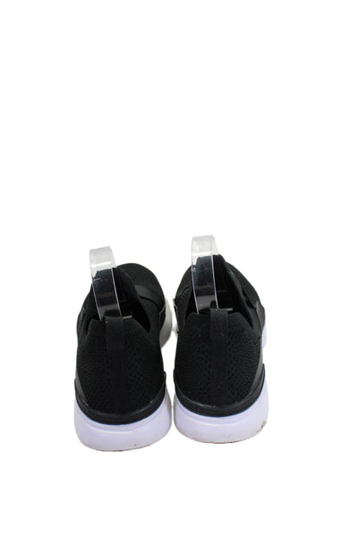 A.P.C. Unisex Adults Stretch Round Toe Pull On Low Top Sneakers Black Size 9.5