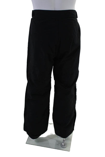 Obermeyer Mens Black Nylon Zip Side Snow Pants Size XL