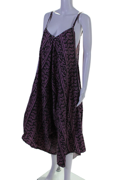 Kahindo Womens Purple Kano Jumpsuit Purple Size 6 15370605