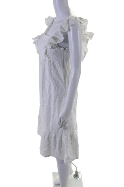 ba&sh Womens Bryrd Dress White Size 0 14319372