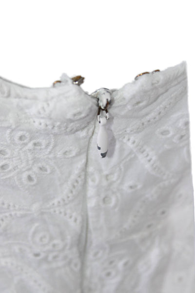 ba&sh Womens Bryrd Dress White Size 0 14319372