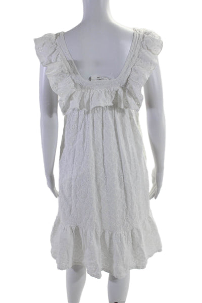 ba&sh Womens Bryrd Dress White Size 0 14319372