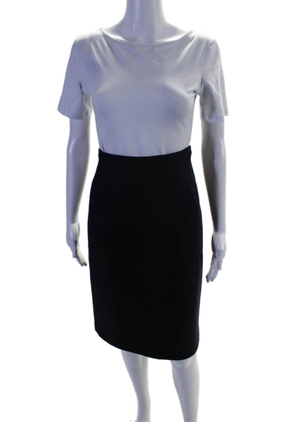 A Detacher To Be Detached Womens Knee Length Zip Up Pencil Skirt Black Size Smal