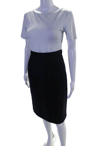 A Detacher To Be Detached Womens Knee Length Zip Up Pencil Skirt Black Size Smal