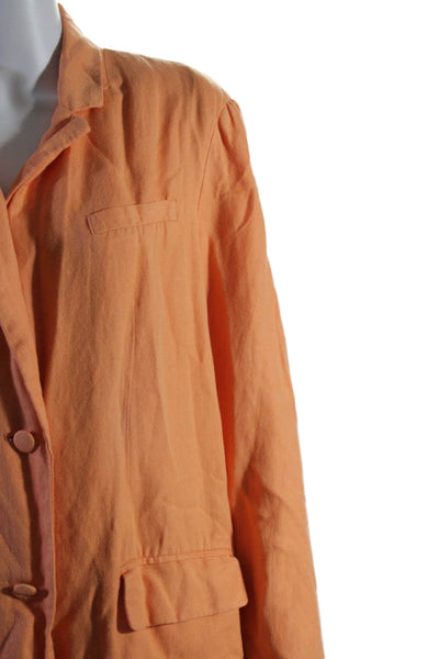 ASHLEY PARK x RTR Womens Orange Blazer Orange Size 6 15576435
