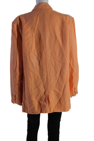 ASHLEY PARK x RTR Womens Orange Blazer Orange Size 12 15588299