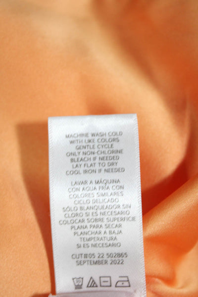 ASHLEY PARK x RTR Womens Orange Blazer Orange Size 6 15576435