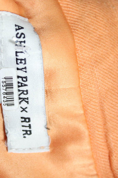 ASHLEY PARK x RTR Womens Orange Blazer Orange Size 0 15576533