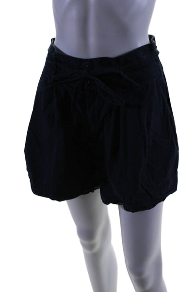 Splendid Womens Chase Poplin Short Blue Size 2 16665201
