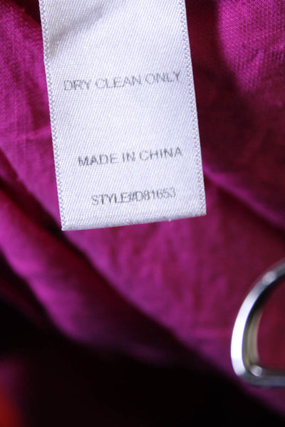 Slate & Willow Womens Colorblock Tie Dress Pink Size 6 15234659