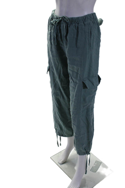 Splendid Womens Kamryn Cargo Trousers Green Size 14 16908837