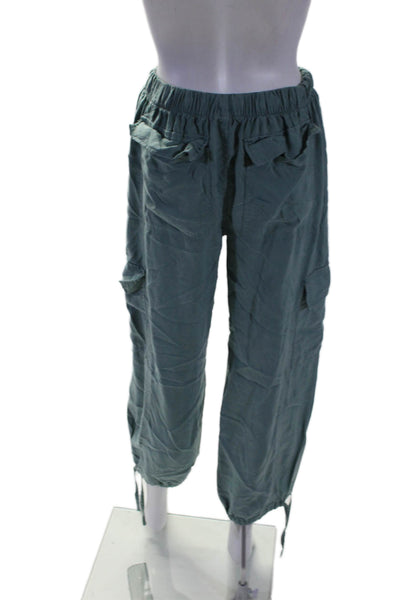 Splendid Womens Kamryn Cargo Trousers Green Size 14 16908837