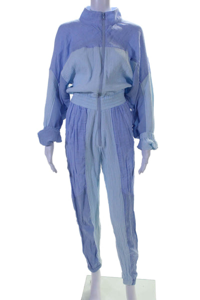 Paradised Womens Blue Kelsey Jumpsuit Blue Size 4 15386602