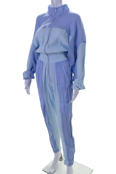 Paradised Womens Blue Kelsey Jumpsuit Blue Size 4 15386602