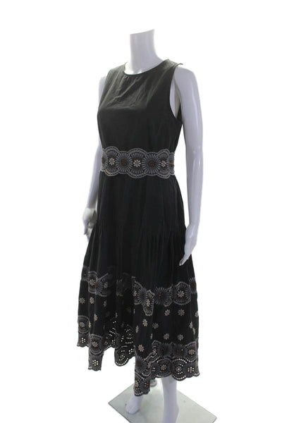 Vanessa Bruno Womens Alais Dress Black Size 8 14469793