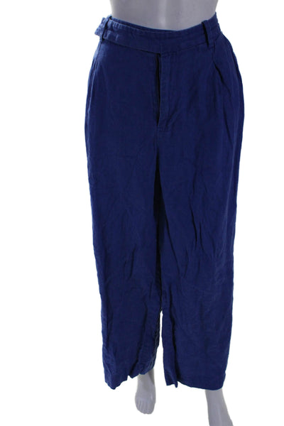 Madewell Womens Harlow Wide Leg Pants Blue Size 10 16045072