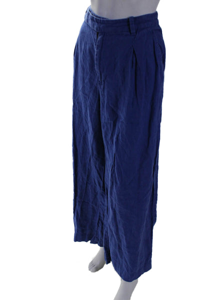 Madewell Womens Harlow Wide Leg Pants Blue Size 0 16049472