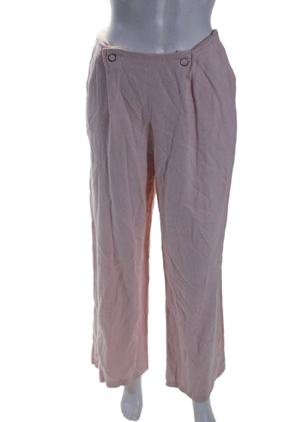 BOSS Womens Pink Tapito Pants Pink Size 8 16096721