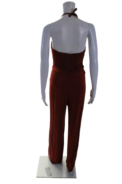 Trina Turk Womens Lianna Jumpsuit Orange Size 4 15774769