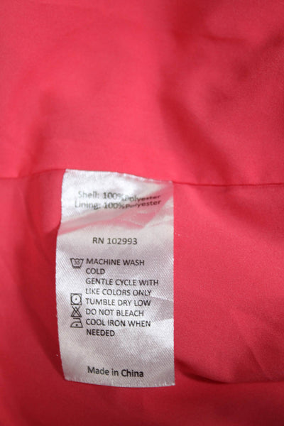 Thakoon Collective Womens Teaberry V-Neck Dress Pink Size 8 15288390
