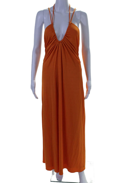 SIMKHAI Womens Hayes Dress Orange Size 4 15384996