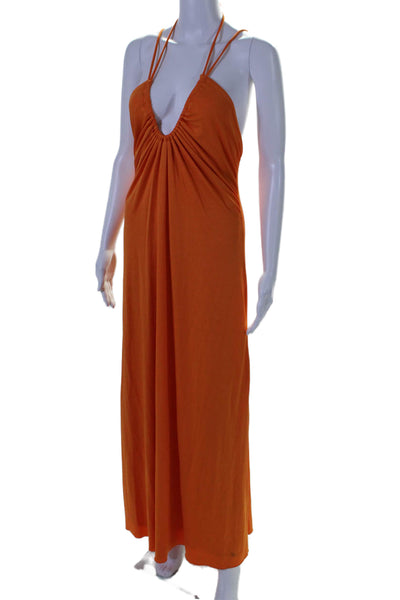 SIMKHAI Womens Hayes Dress Orange Size 4 15384996