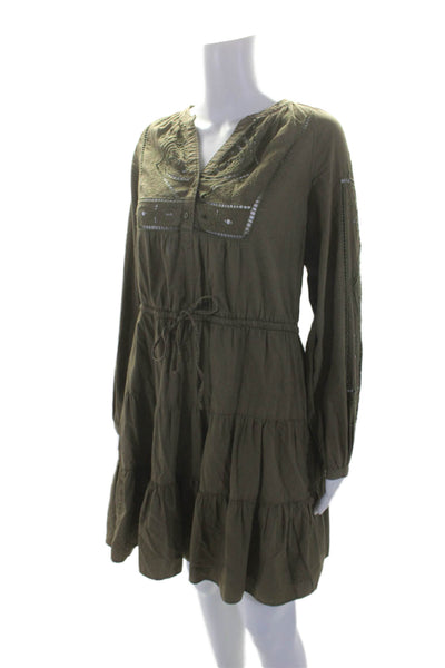Lauren Ralph Lauren Womens Sulashka Dress Green Size 2 15773770