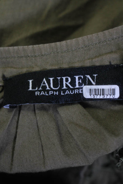 Lauren Ralph Lauren Womens Sulashka Dress Green Size 2 15773770