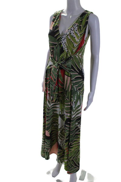 Slate & Willow Womens Tropical Jumpsuit Green Size 0 15303981