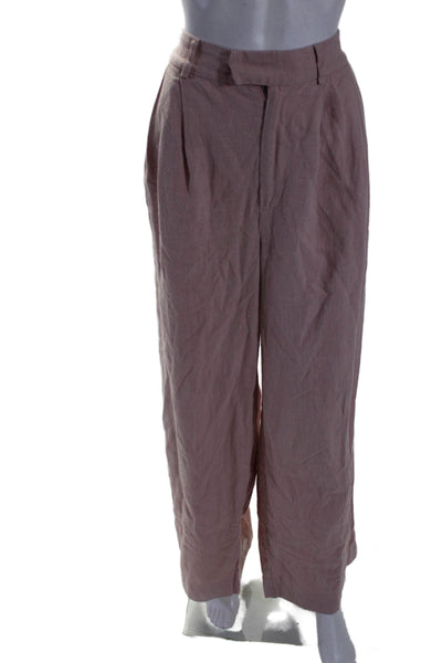 En Saison Womens Macey Pants Pink Size 4 16507512