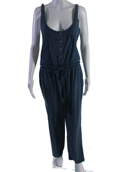 FAHERTY BRAND Womens Terra Jumpsuit Blue Size 6 14812836