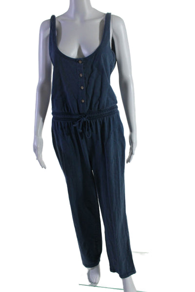 FAHERTY BRAND Womens Terra Jumpsuit Blue Size 6 14812836