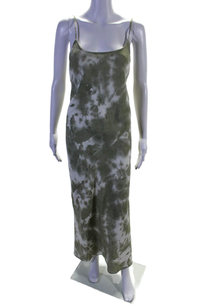 Thakoon Collective Womens Tie Dye Dress Green Size 8 14469855