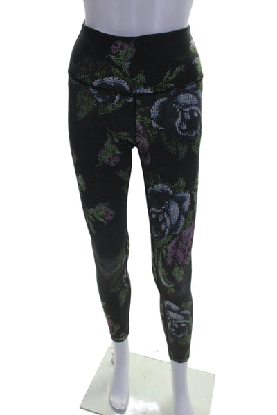 Lululemon Women's High Waist Full Length Ankle Leggings Floral Size S