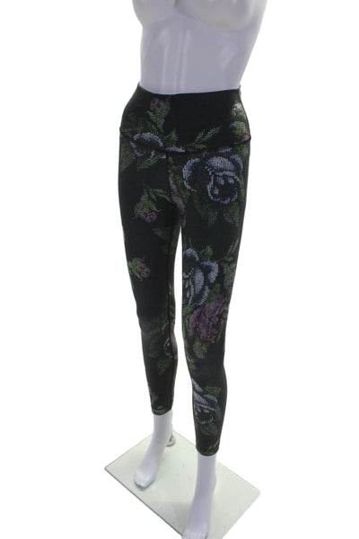 Lululemon Women's High Waist Full Length Ankle Leggings Floral Size S