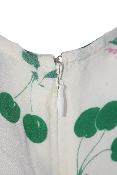Tara Jarmon Womens Cali Jumpsuit White Size 2 14388497