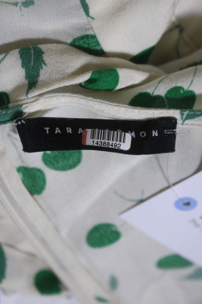 Tara Jarmon Womens Cali Jumpsuit White Size 2 14388497
