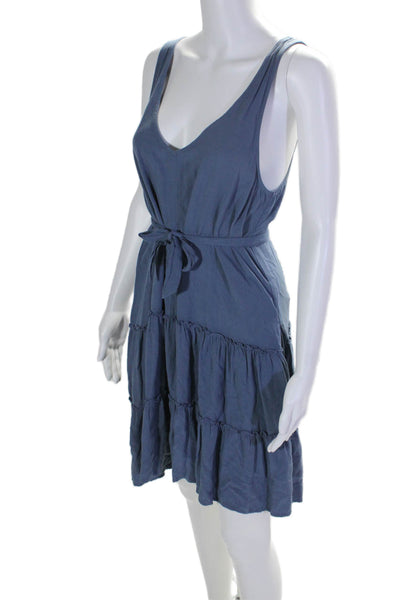 Splendid Womens Carolina Tie Dress Blue Size 6 15751705