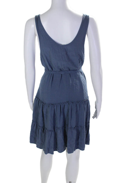 Splendid Womens Carolina Tie Dress Blue Size 6 15751705