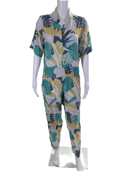 Paradised Womens Scottie Jumpsuit Green Size 8 15619269