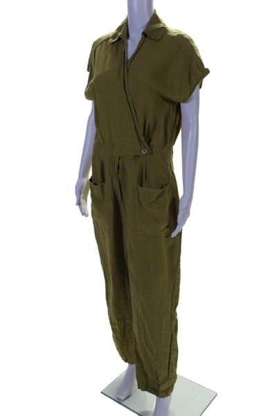 BLANKNYC Womens Juicy Moss Jumpsuit Green Size 8 16689258