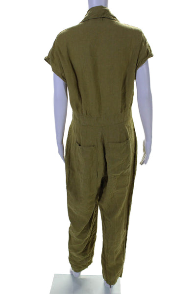 BLANKNYC Womens Juicy Moss Jumpsuit Green Size 8 16689258