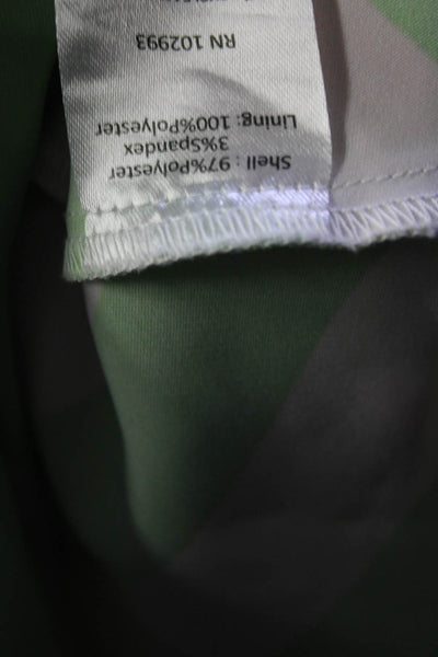 Saunders Collective Womens Mint Imman Dress Green Size 8 15096011