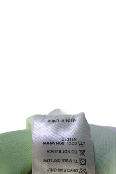 Saunders Collective Womens Mint Imman Dress Green Size 8 15096011